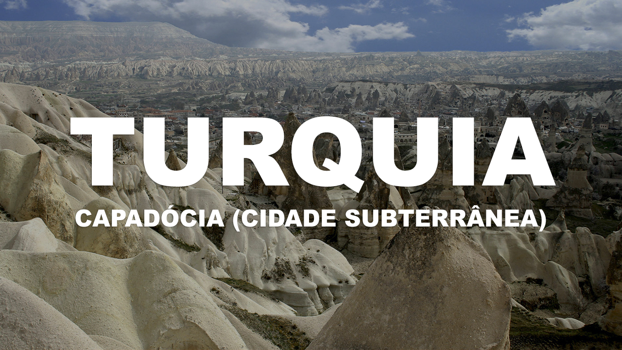 Conhecendo Turquia – Capadócia ( Cidade Subterrânea )