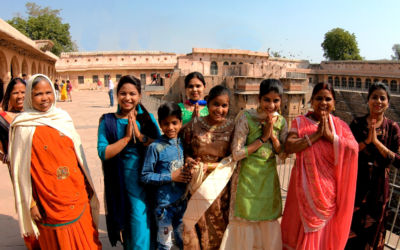Como é feito o Sári na Índia l Jaipur