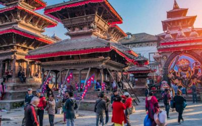 Um Tour pelo CENTRO de KATMANDU – Nepal l Ep.1